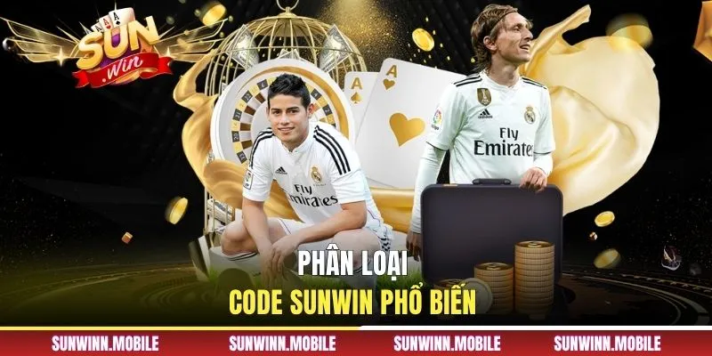 Phân loại code Sunwin phổ biến